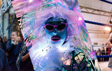 A montage of festival images