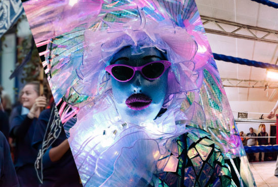 A montage of festival images